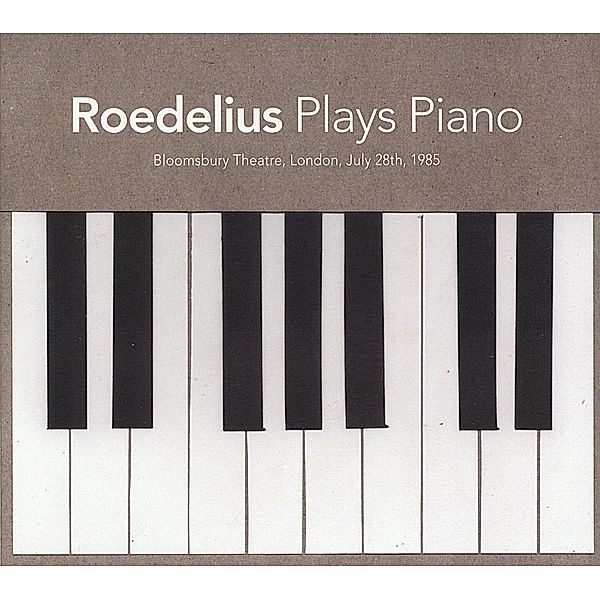 Plays Piano (Vinyl), Roedelius