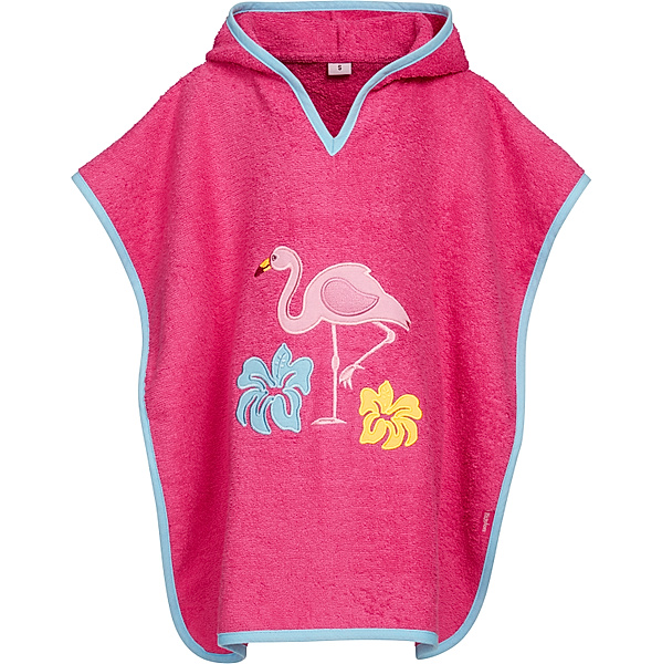 Playshoes Playshoes Frottee-Badeponcho Flamingo, pink (Grösse: 68 - 104)