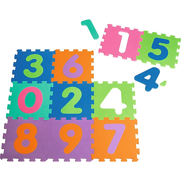 Playshoes Playshoes Spielteppich Puzzlematte, 10-teilig