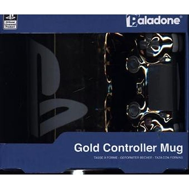 Playstation Dual Shock4 Controller Becher gold | Weltbild.ch