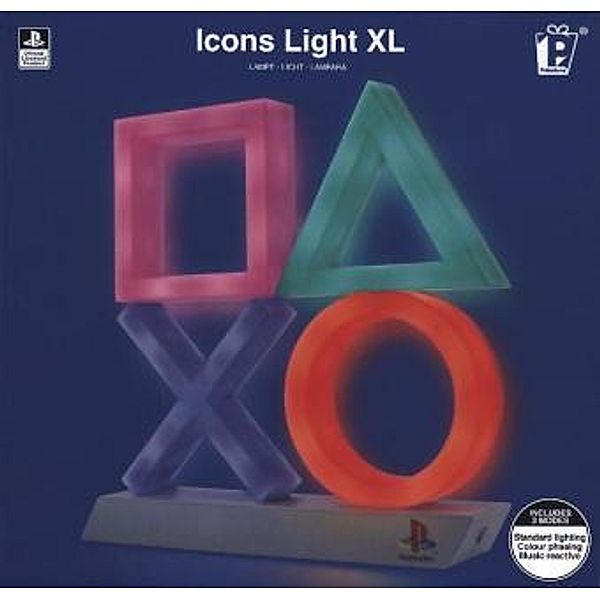 Playstation Logo Icons Leuchte XL