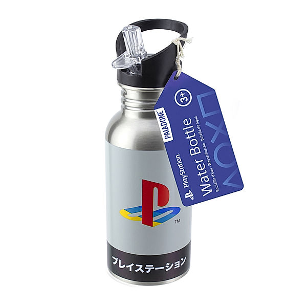 Playstation Metall Wasserflasche