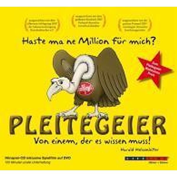 Pleitegeier, Audio-CD u. DVD, Harald Holzenleiter