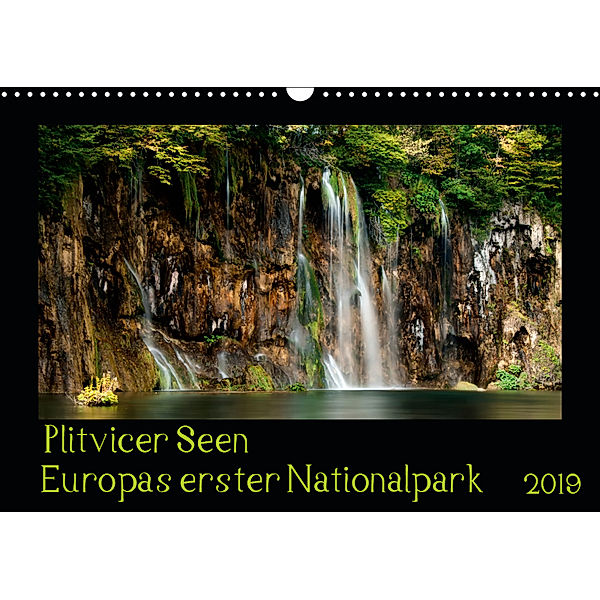 Plitvicer Seen - Europas erster Nationalpark (Wandkalender 2019 DIN A3 quer), Kirsten Karius