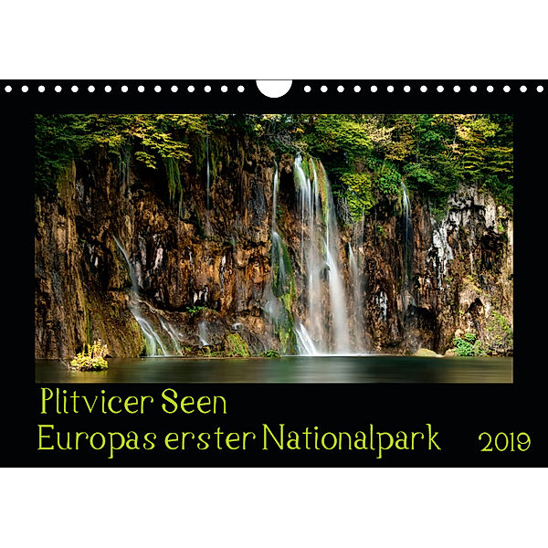 Plitvicer Seen - Europas erster Nationalpark (Wandkalender 2019 DIN A4 quer), Kirsten Karius