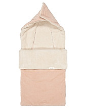 Plüsch-Fußsack ODDI in rosa salt