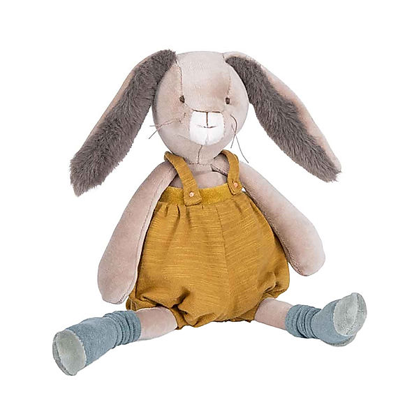 Moulin Roty Plüschtier TROIS LAPINS - KANINCHEN (38cm) in ocke