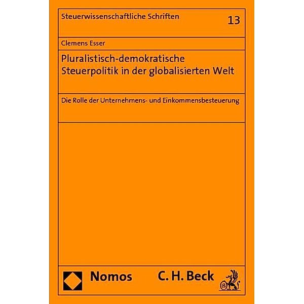 Pluralistisch-demokratische Steuerpolitik in der globalisierten Welt, Clemens Esser