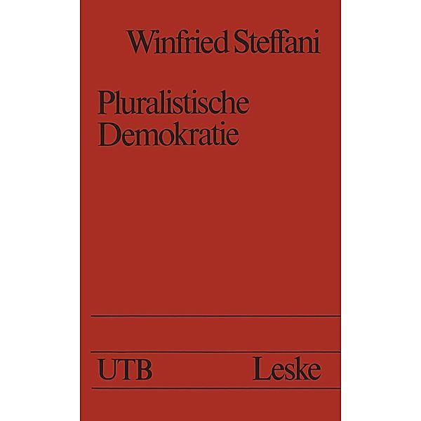 Pluralistische Demokratie / Uni-Taschenbücher Bd.926