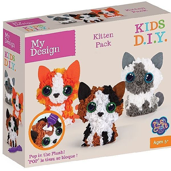 InVento PlushCraft My Design 3D Minis Kitties