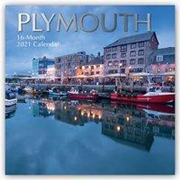 Plymouth 2021, 16-month calendar, The Gifted Stationery Co. Ltd