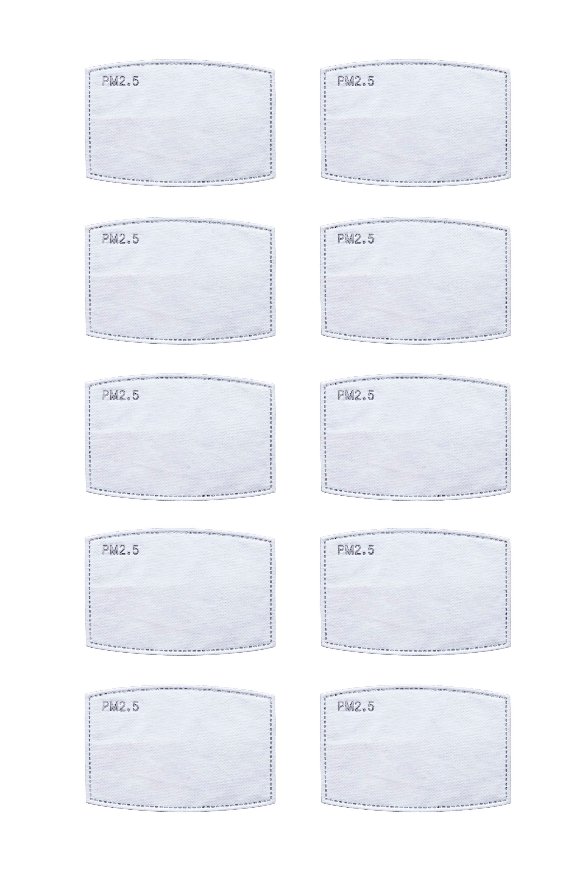 PM2.5 Aktivkohlefilter für Mund- & Nasen-Masken, 10er-Set, Einweg |  Weltbild.at