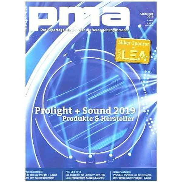 pma Sonderheft Prolight + Sound 2019