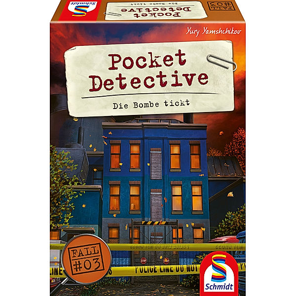 SCHMIDT SPIELE Pocket Detective, Die Bombe tickt (Spiel), Yury Yamshchikov