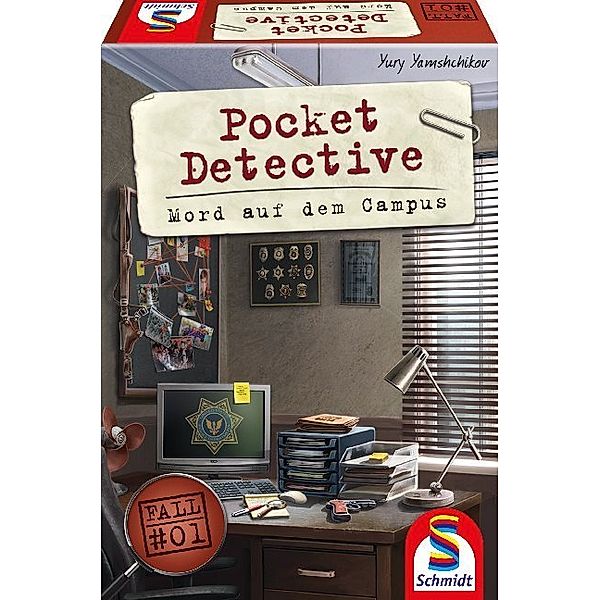 SCHMIDT SPIELE Pocket Detective, Mord auf dem Campus (Spiel), Yury Yamshchikov