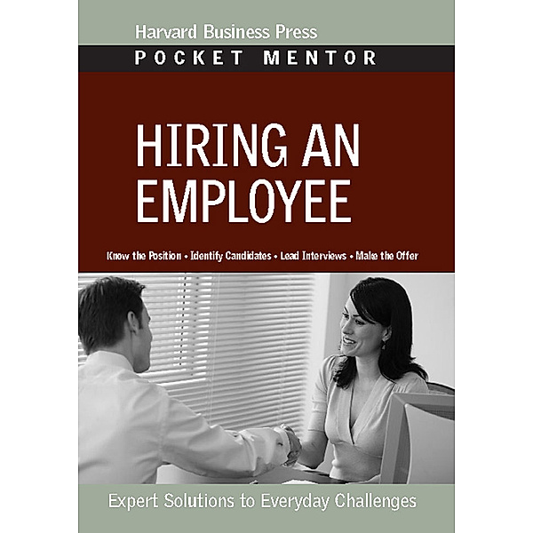 Pocket Mentor: Hiring an Employee