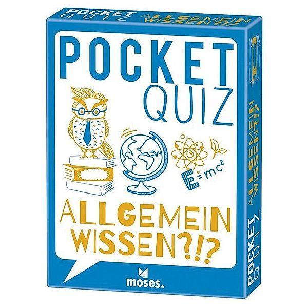 moses. Verlag Pocket Quiz Allgemeinwissen (Spiel), Elke Vogel