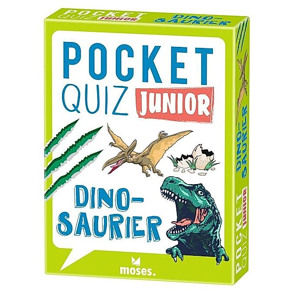 moses. Verlag Pocket Quiz junior Dinosaurier, Jürgen Winzer, T & & mediaword - Die Ideealisten