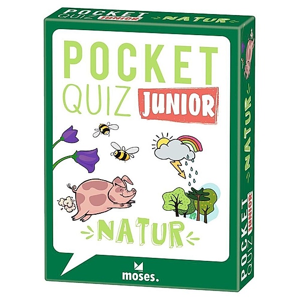 moses. Verlag Pocket Quiz junior Natur, Jürgen Winzer, Anton Dietz