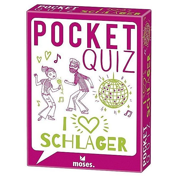 moses. Verlag Pocket Quiz Schlager (Spiel), Bastienne Hamann