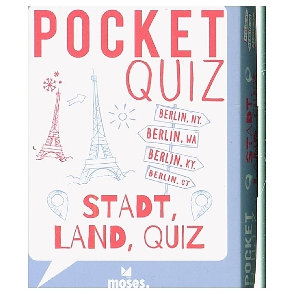 moses. Verlag Pocket Quiz Stadt, Land, Quiz, Nicola Berger