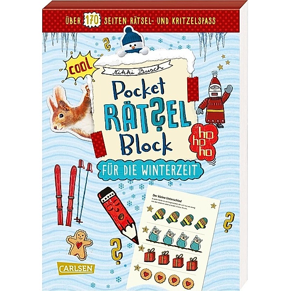 Pocket-Rätsel-Block: für die Winterzeit, Nikki Busch