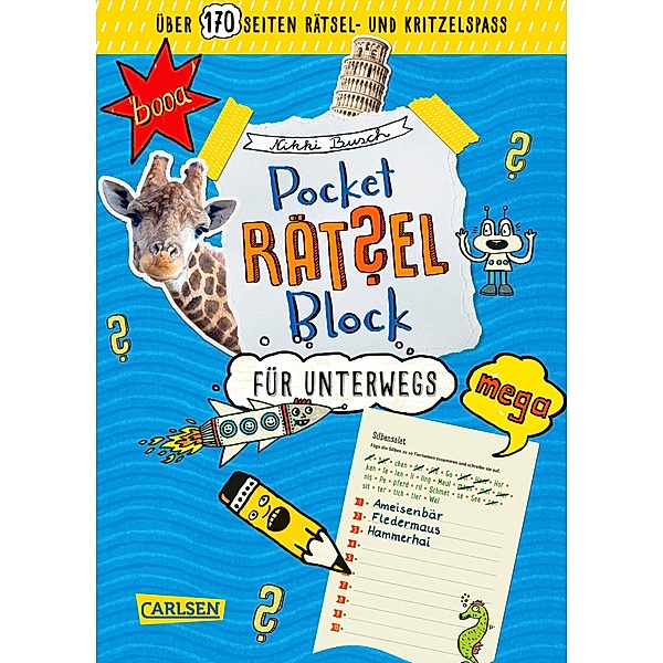 Pocket-Rätsel-Block: Rätsel für unterwegs, Nikki Busch