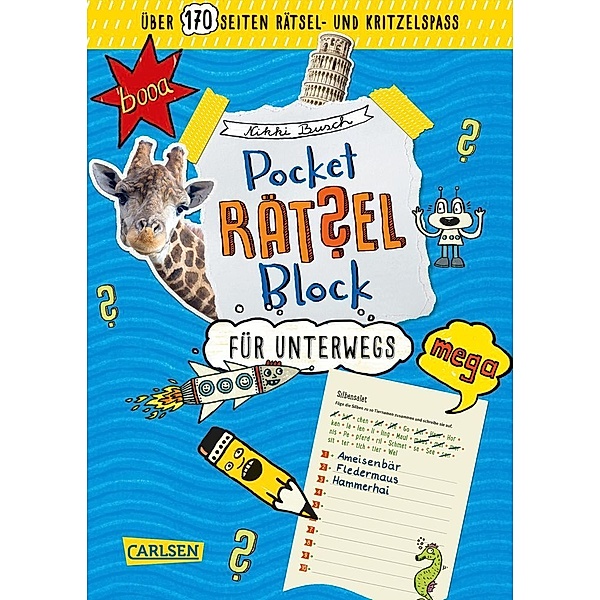 Pocket-Rätsel-Block: Rätsel für unterwegs, Nikki Busch