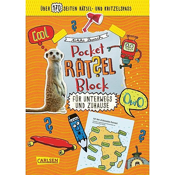 Pocket-Rätsel-Block: Unterwegs und Zuhause, Nikki Busch