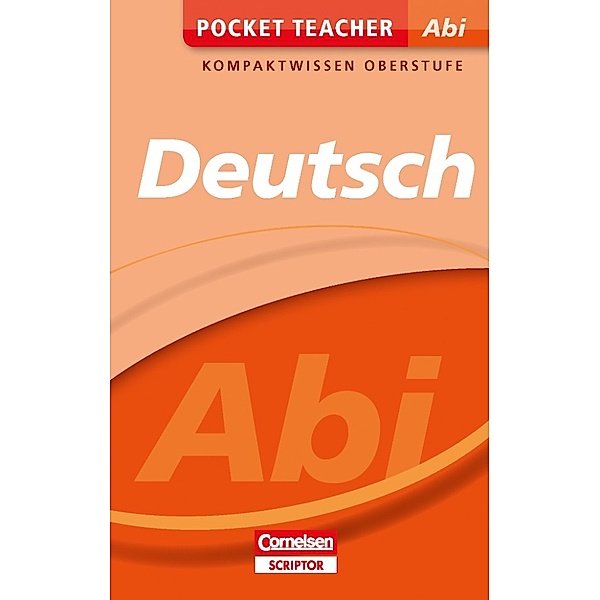 Pocket Teacher Abi Deutsch, Peter Kohrs