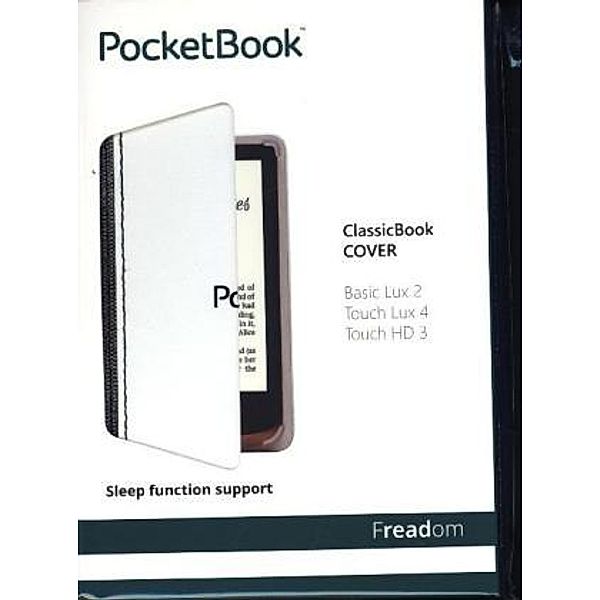 PocketBook Cover Book Series für Touch HD 3, Touch Lux 4, Basic Lux 2, White