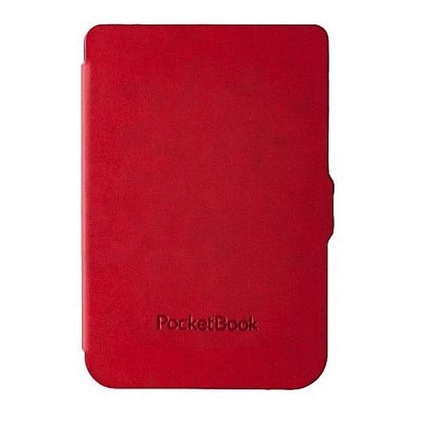 PocketBook Shell Cover light red/black für Touch Lux 3 / Basic Touch 2 / Basic 3 / Basic Lux