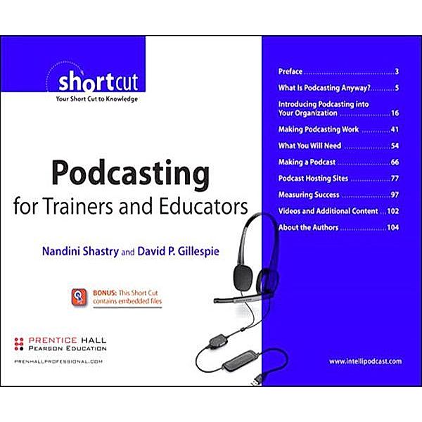 Podcasting for Trainers and Educators, Digital Short Cut, Nandini Shastry, David Gillespie