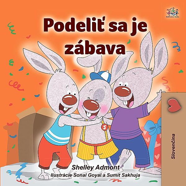 Podelit sa je zábava (Slovak Bedtime Collection) / Slovak Bedtime Collection, Shelley Admont, Kidkiddos Books