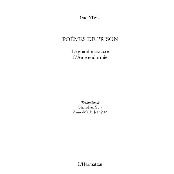 Poemes de prison / Hors-collection, Raymond Louis Morge