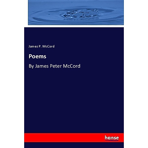 Poems, James P. McCord
