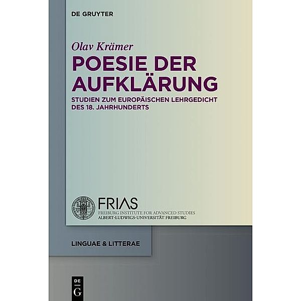 Poesie der Aufklärung, Olav Krämer
