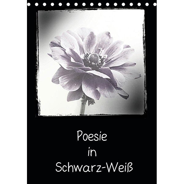 Poesie in Schwarz-Weiß (Tischkalender 2021 DIN A5 hoch), Kristin Möller