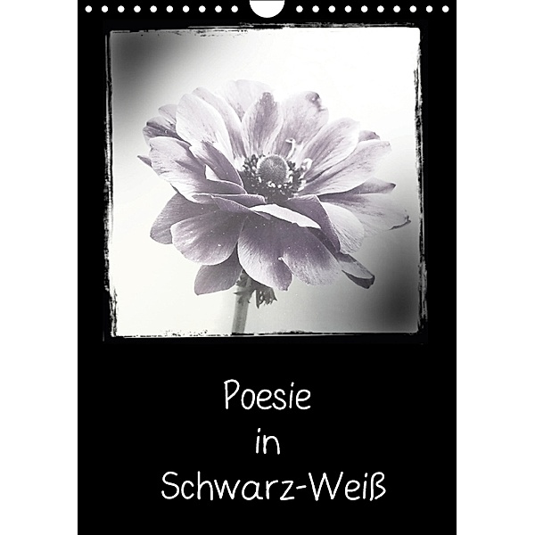 Poesie in Schwarz-Weiß (Wandkalender 2018 DIN A4 hoch), Kristin Möller