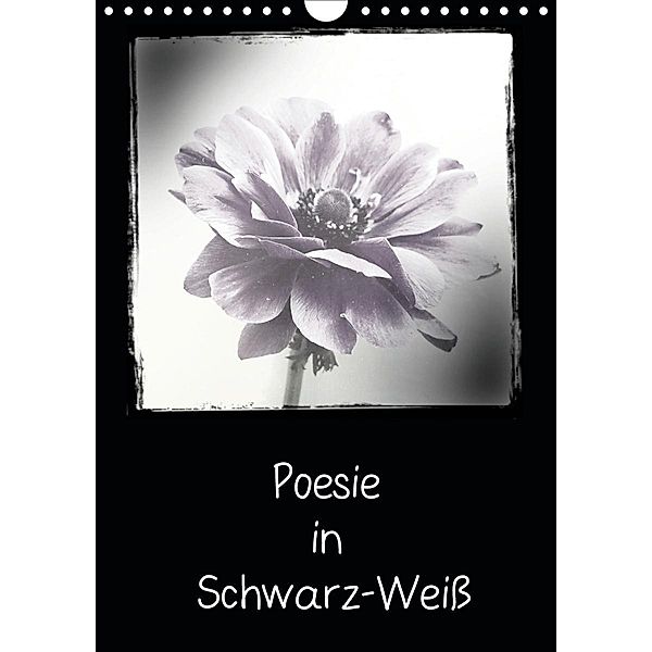 Poesie in Schwarz-Weiß (Wandkalender 2020 DIN A4 hoch), Kristin Möller