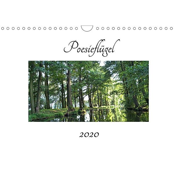 Poesieflügel 2020 (Wandkalender 2020 DIN A4 quer), Grit Roß / Poesieflügel