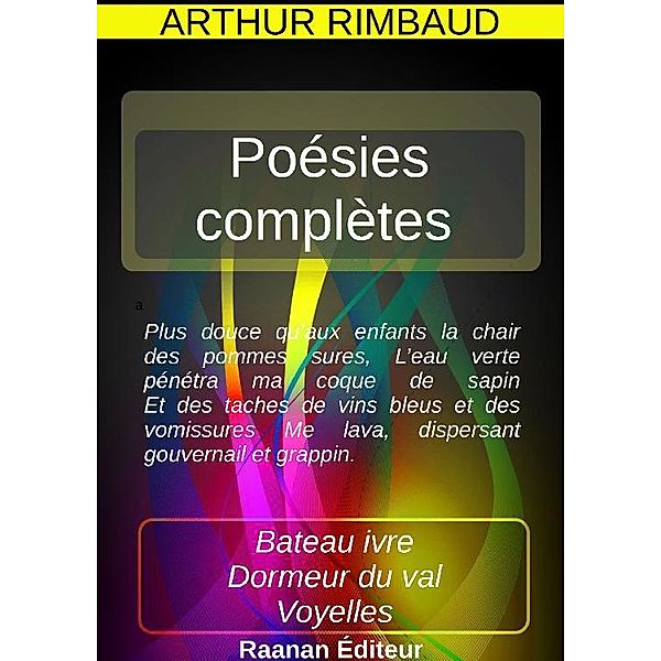 Poésies complètes, Arthur Rimbaud