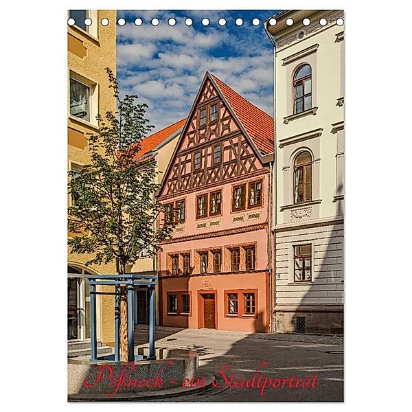 Pößneck - ein Stadtporträt (Tischkalender 2024 DIN A5 hoch), CALVENDO Monatskalender, M.Dietsch