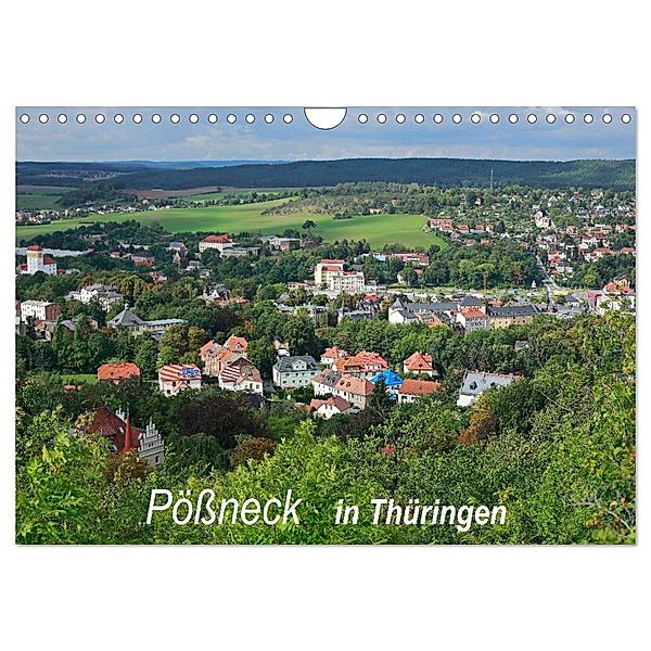 Pößneck in Thüringen (Wandkalender 2025 DIN A4 quer), CALVENDO Monatskalender, Calvendo, M.Dietsch