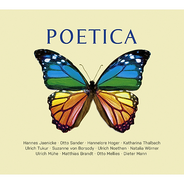 Poetica,1 Audio-CD, Theodor Storm