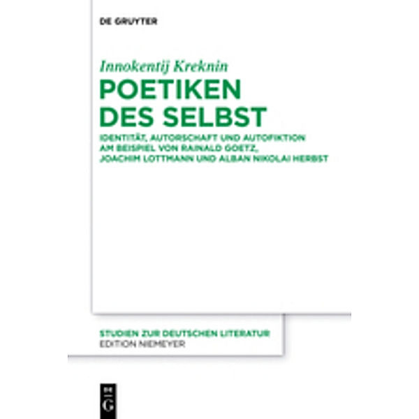 Poetiken des Selbst, Innokentij Kreknin