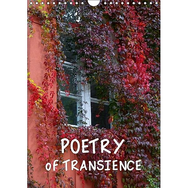 Poetry of Transience (Wall Calendar 2017 DIN A4 Portrait), Gisela Kruse