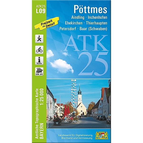 Pöttmes (Amtliche Topographische Karte 1:25000)