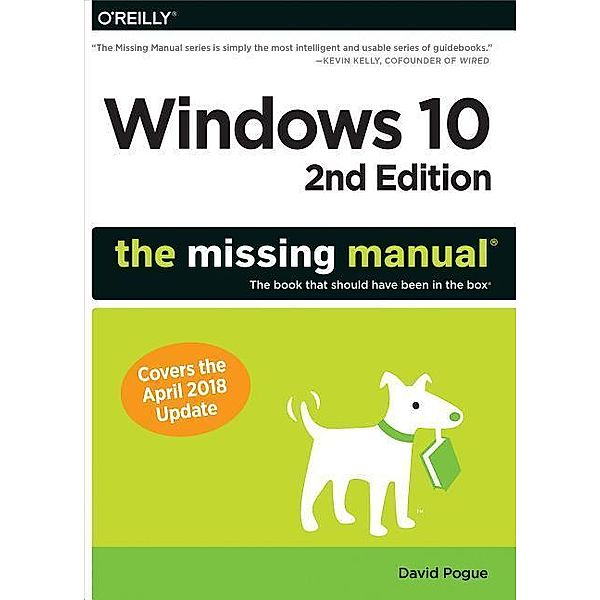 Pogue, D: Windows 10: The Missing Manual, David Pogue