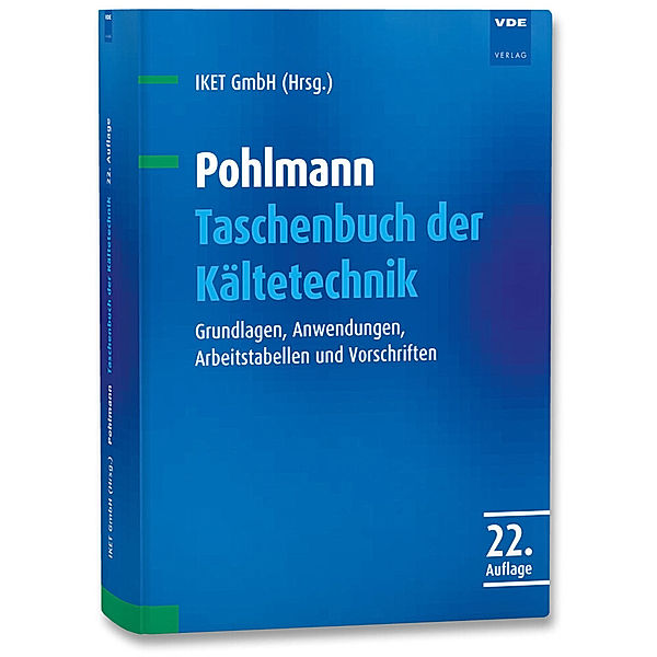 Pohlmann Taschenbuch der Kältetechnik